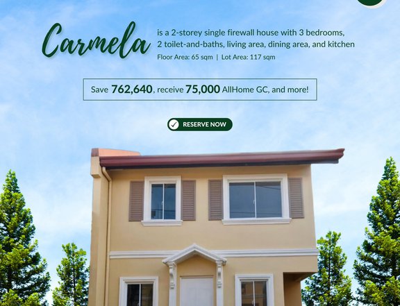 3-bedroom Single Firewall House For Sale in Silang Cavite | RFO