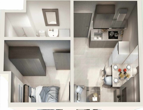 Corner Unit 1-bedroom Residential Condo For Sale in Pasig Pre Selling Empire East Highland City