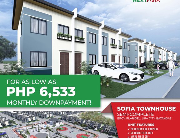 2 Bedroom Townhouse For Sale in Lipa Batangas