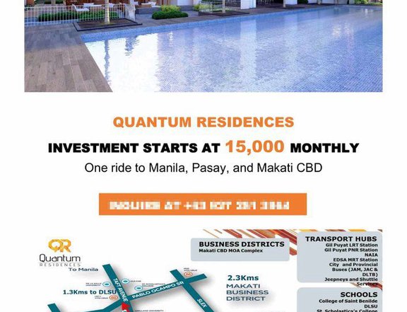 Quantum Residences located in Pasay near Arellano and DLSU