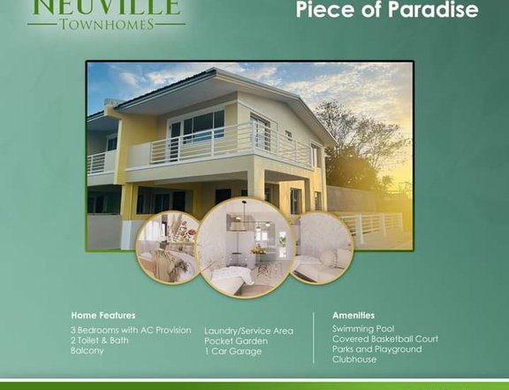 2 Storey Astrid Townhouse in Neuville Townhomes at Tanza, Cavite