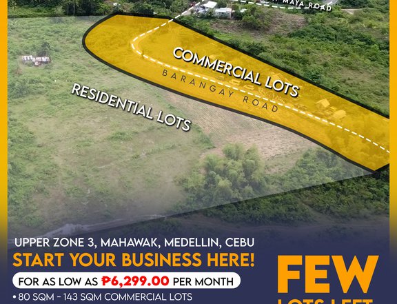 80 sqm Residential and Commercial Lot For Sale