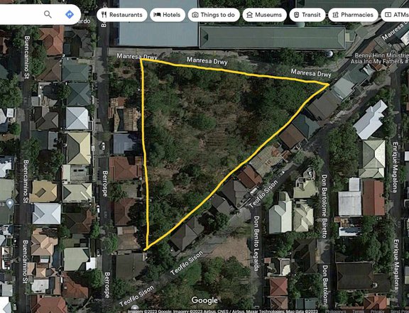 1 hectare Prime Residential Lot for Sale in BF Homes Paranaque