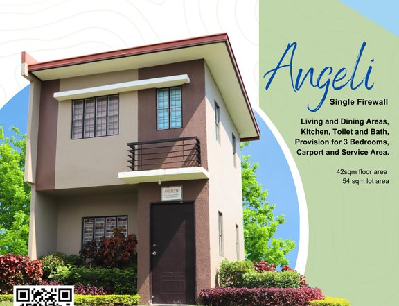 Baretype single attached house for sale in Lipa Batangas