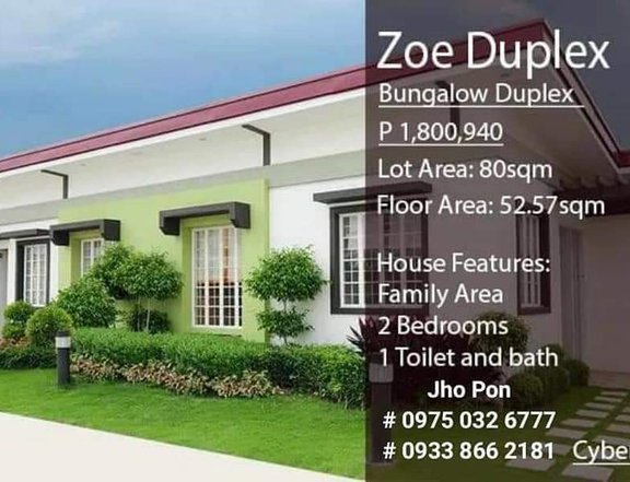 2-bedroom Duplex / Twin House For Sale in Dasmariñas Cavite