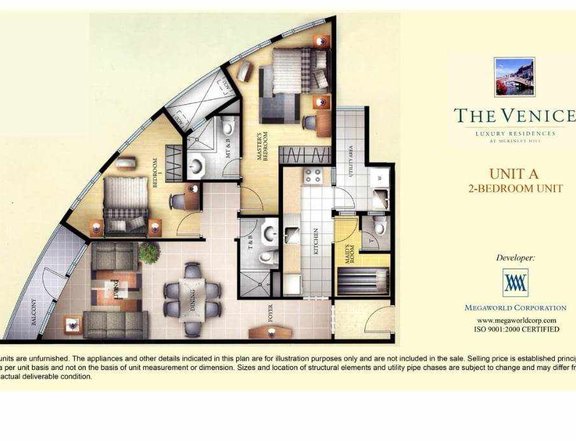Venice  Luxury Residences  2br with parking