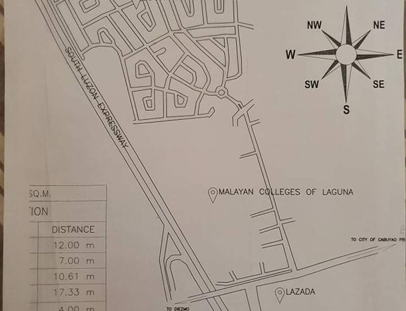 Lot for sale in Southpoint subdivision, cabuyao