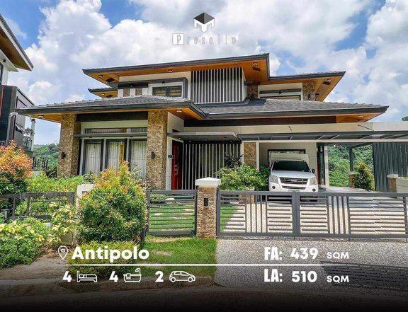 Immaculate House for Sale in Antipolo with stunning Fairway View