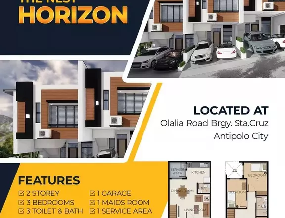Affordable 3-Bedrooms Townhouse near Robinson's Antipolo