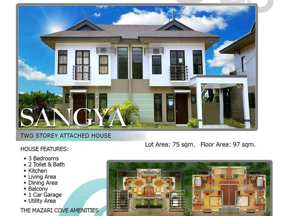 Beachfront 3 bedroom Duplex for sale in Naga Cebu