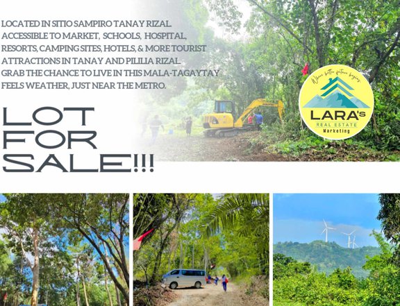 115 sqm Residential lot for sale in Tanay Rizal