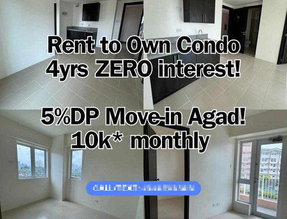 Promo 10K/mo 1 bedroom 2BR 3BR Rent to Own Condo in Pasig BGC Makati