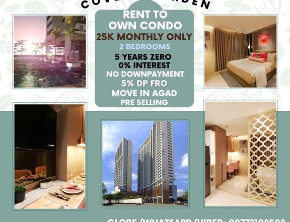 2br Ready Movein 25k Monthly Manila RENT TO OWN COVENT CONDO UBELT SM