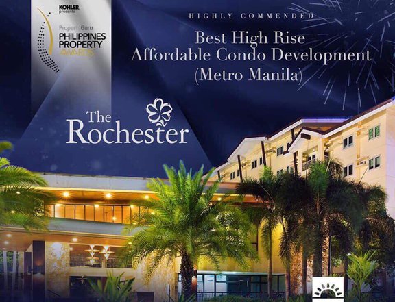 Ready For Occupancy 42.00 sqm 2-bedroom Residential Condo For Sale in Pasig