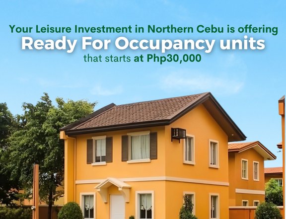 Camella Homes Bogo Ready For occupancy up to 18 percent Discount