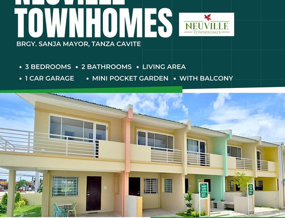 Townhouse 3Bedrooms For Sale in Tanza Cavite