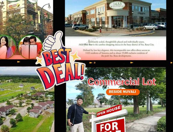 Commercial Lot For Sale in Sonoma Nuvali Santa Rosa Laguna South Forbe