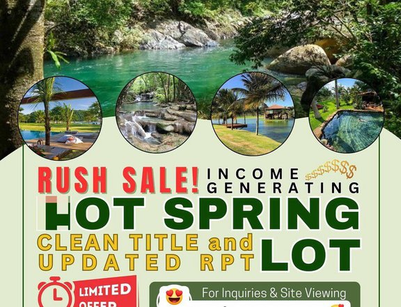 RUSH SALE HOTSPRING LOT IN CALAUAN LAGUNA