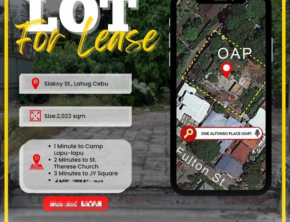 Lot for Rent or Lease only