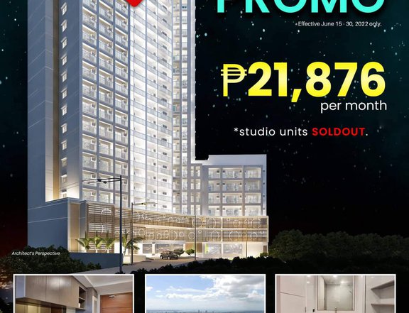 28 sqm 1-bedroom Condo For Sale in Cebu City City