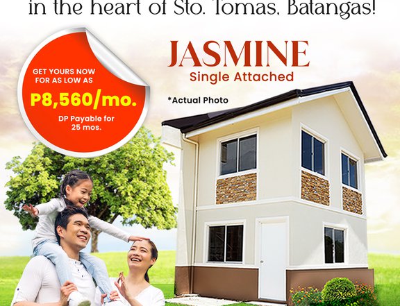 2-bedroom Single Attached House For Sale in Santo Tomas Batangas