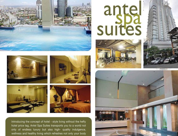 28sqm condo at the 28th flr of Antel  spa suites
