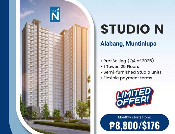 Affordable Pre selling unit in alabang cbd