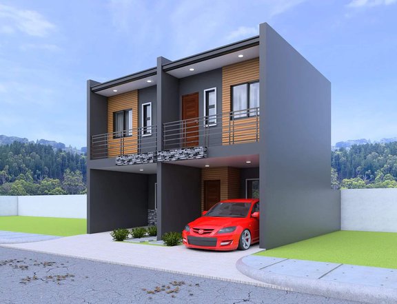 3bedroom duplex/twin house for sale, overlooking view in antipolo