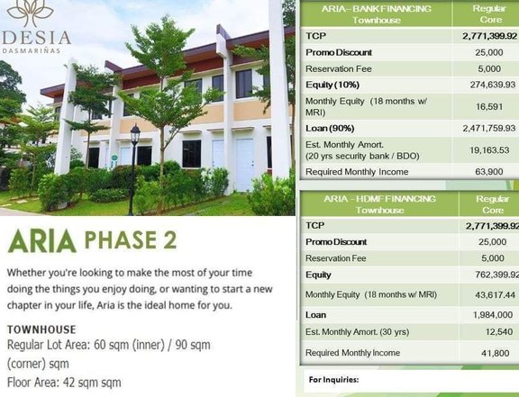 Aria model is the ideal home for you