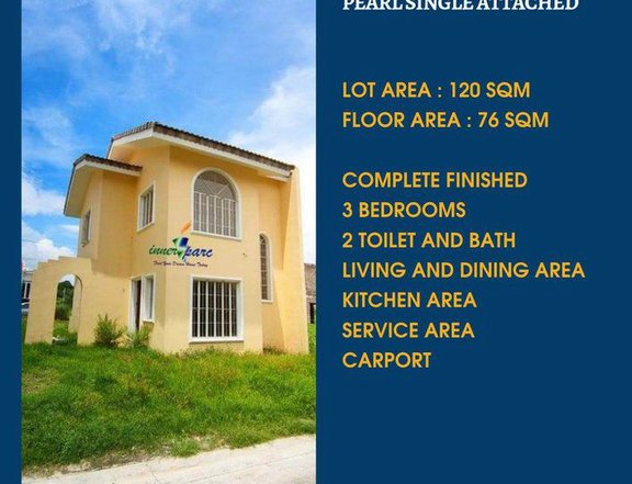 3 bedrooms Single Attached in Bacoor Cavite