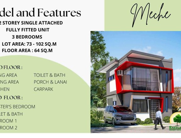 3-bedroom Single Attached House For Sale in Liloan Cebu