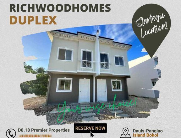 4-bedroom Duplex / Twin House For Sale in Dauis Bohol