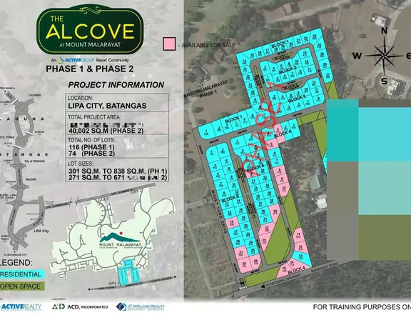 352 to 702 Residencial Lot for Sale in Lipa Batangas