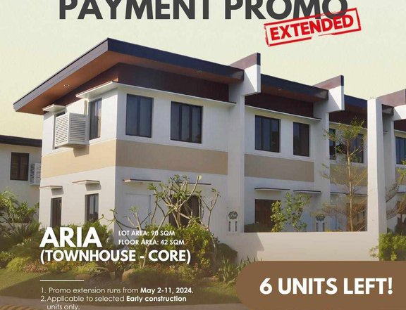 NO DOWNPAYMENT PROMO 2-bedroom Townhouse in Lipa Batangas