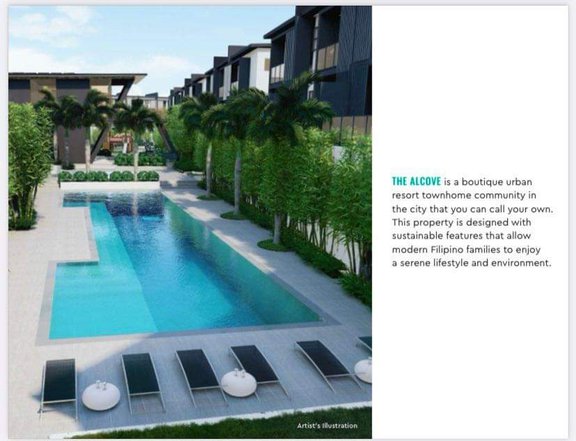 URBAN RESORT TOWNHOUSE FOR SALE IN PALMERA HOMES QUEZON CITY