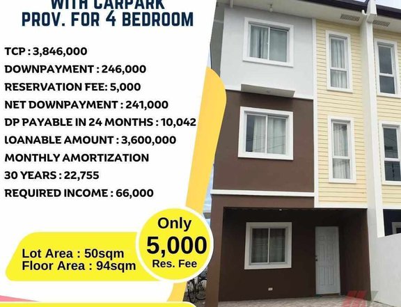 3 Storey Townhouse Rent to Own in Imus Cavite