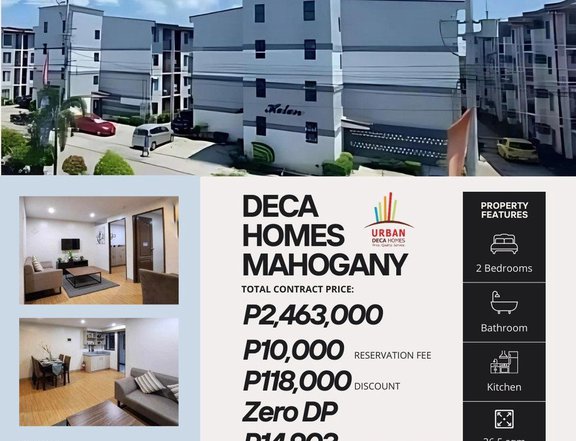 36.50 sqm 2-bedroom For Sale in Imus Cavite