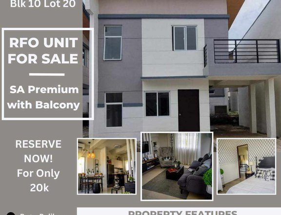 3 bedroom single attached house for sale in Malvar Batangas