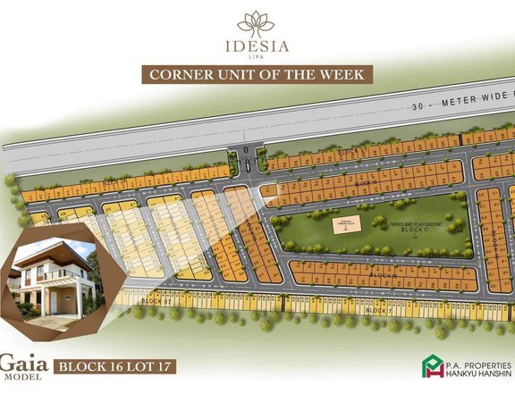 *Gaia Lot Area :141sqm Floor area: 63sqm *Block 16 lot 17