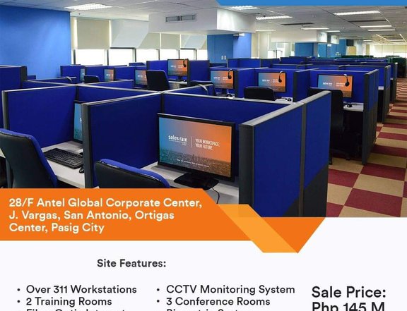Fully Fitted Office (Commercial) For Sale in Ortigas Pasig