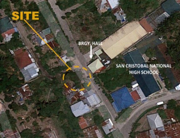 Bagsak presyo 120sqm primary lot na swak tirahan o pang negosyo, tapat ng barangay hall at gym