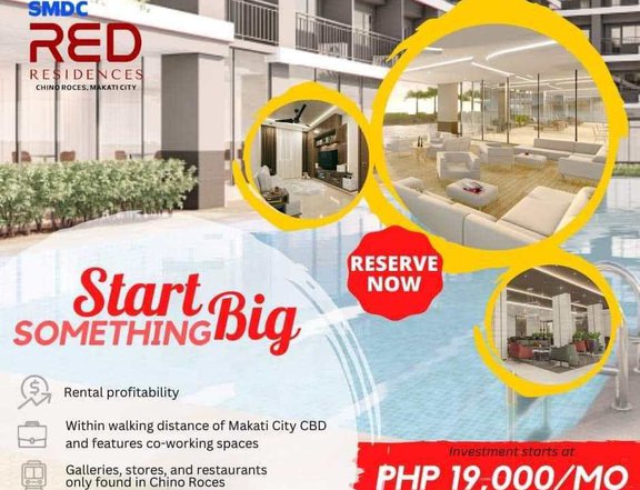 RFO 26.04 sqm 1-bedroom Condo For Sale in Makati Metro Manila