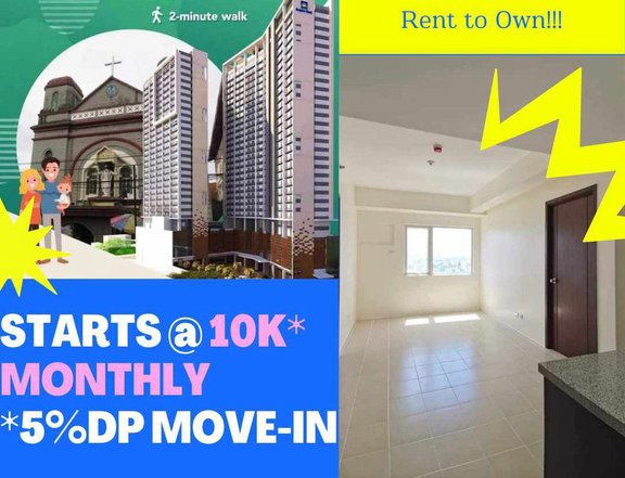 Affordable Condo in Manila near UST FEU PUP 10k/mo Rent to Own Studio