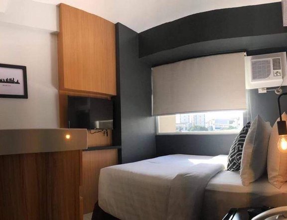 Fully Furnished Overlooking Studio Unit in Edsa Mandaluyong
