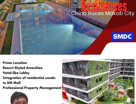 1-bedroom condo for Sale In Red Residences Chino Roces Makati City