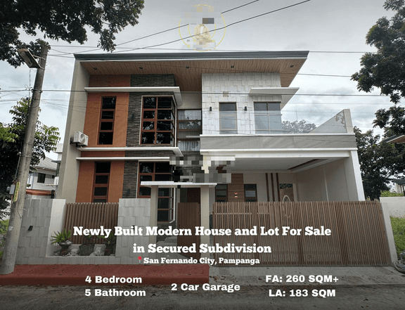 Ready For Occupancy 4-bedroom Single Detached House For Sale in San Fernando Pampanga