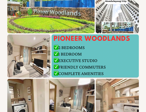 1 BEDROOM READY FOR OCCUPANCY IN MANDALUYONG CONNECTED TO MRT BONI|NEAR ORTIGAS|BGC|MEGA MALL