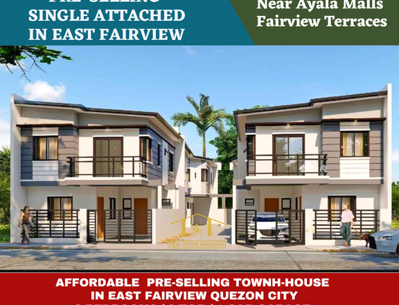 3 BEDROOMS SINGLE ATTACHED HOUSE AND LOT NEAR FAIRVIEW CENTER MALL