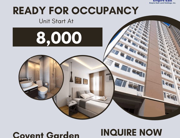 Affordable Rent to Own Condo 8k Monthly Sta. Mesa Manila Covent Garden