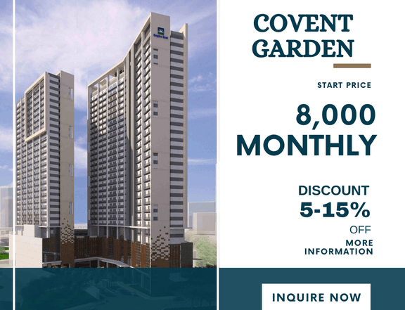 Rent to Own Condo in Metro Manila Sta. Mesa 8k Monthly near Ubelt